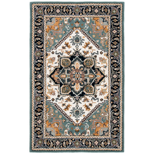 Bungalow Rose Hand Tufted Wool Oriental Rug & Reviews Wayfair